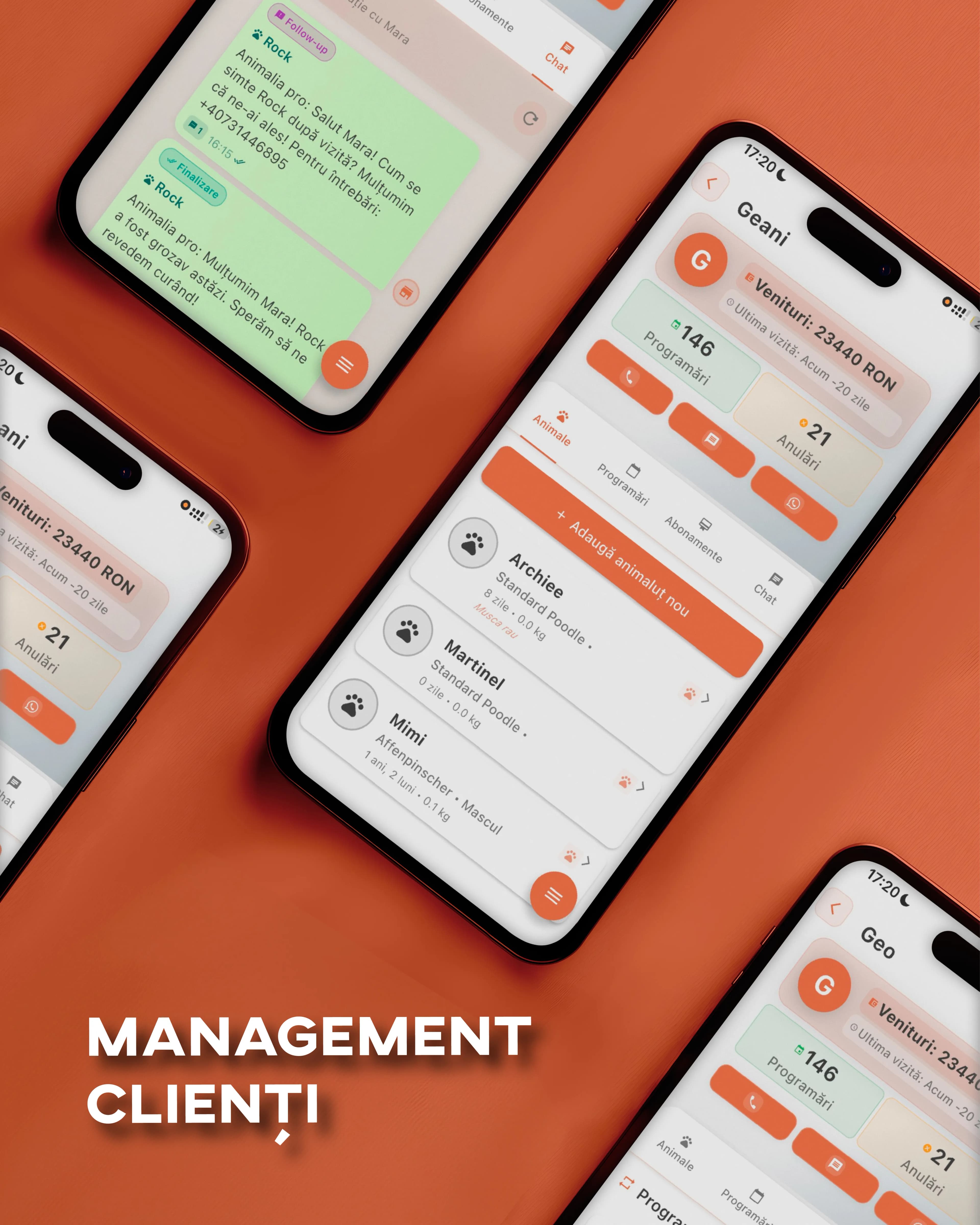 Client & Pet Management