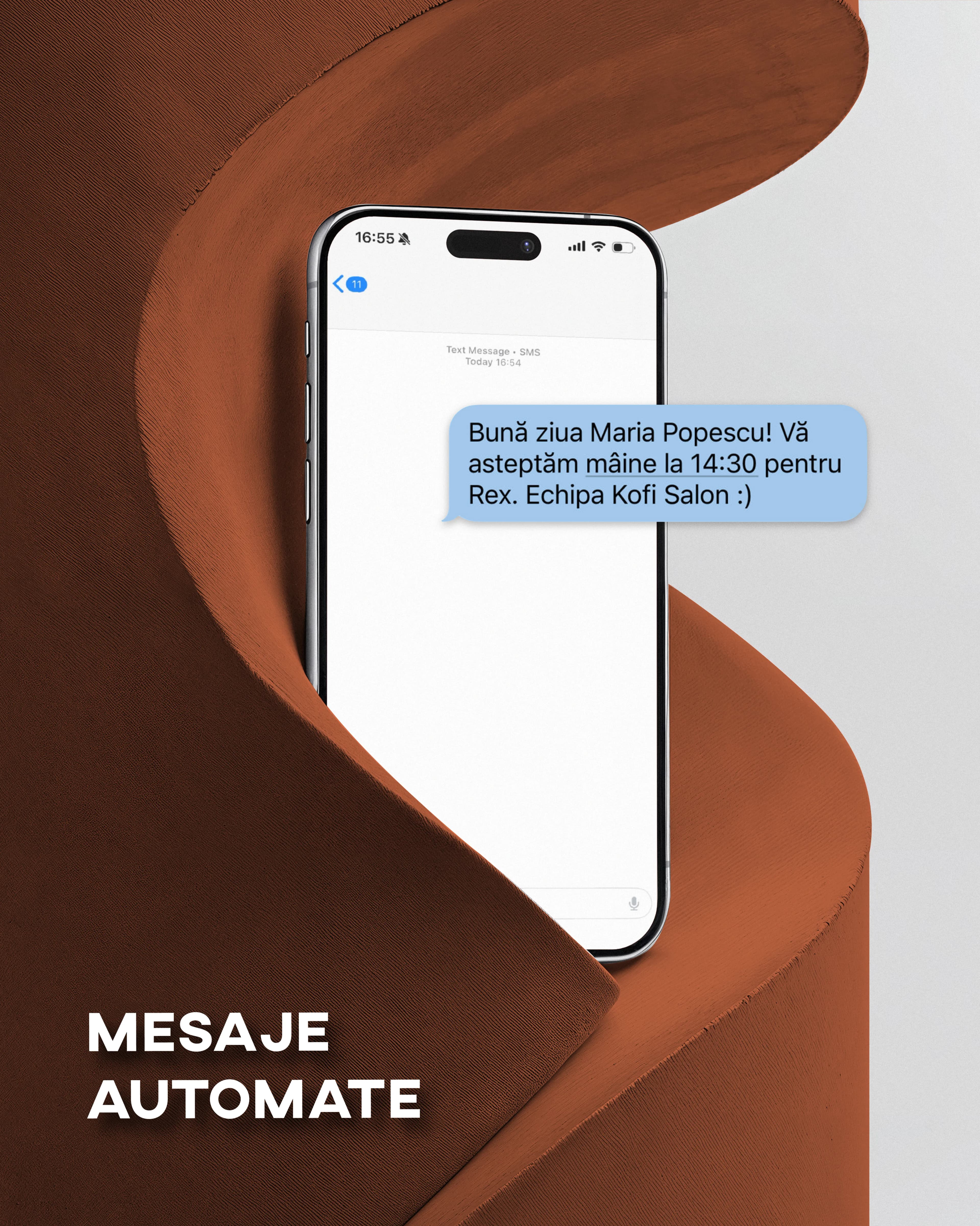 Automated SMS & WhatsApp Messages